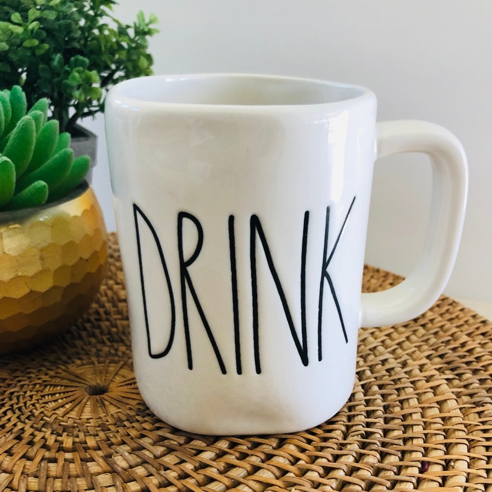 Rae Dunn "Drink" Mug